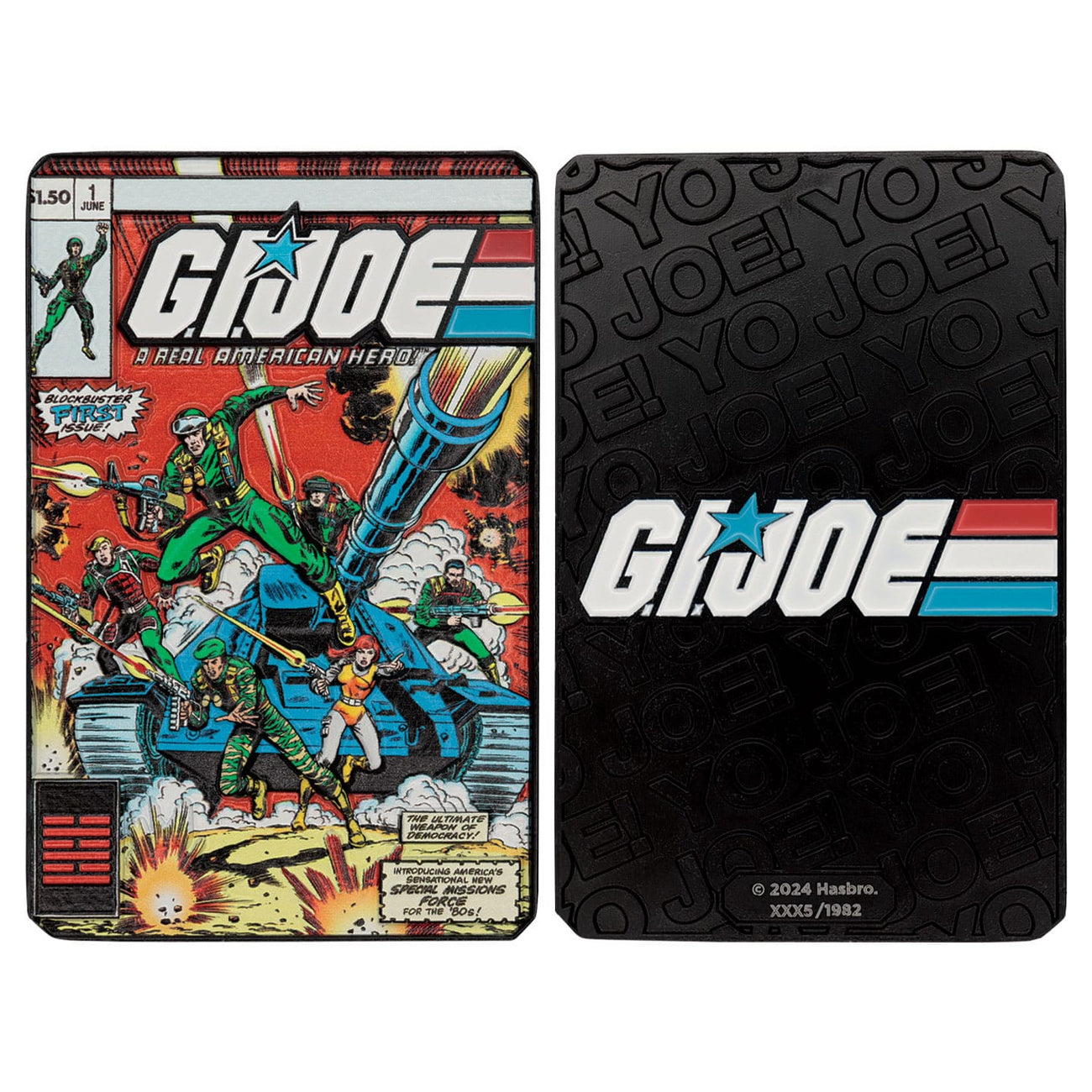 Zdjęcie produktu G.I. Joe Sztabka Metalu A Real American Hero nr 1 Edycja Limitowana