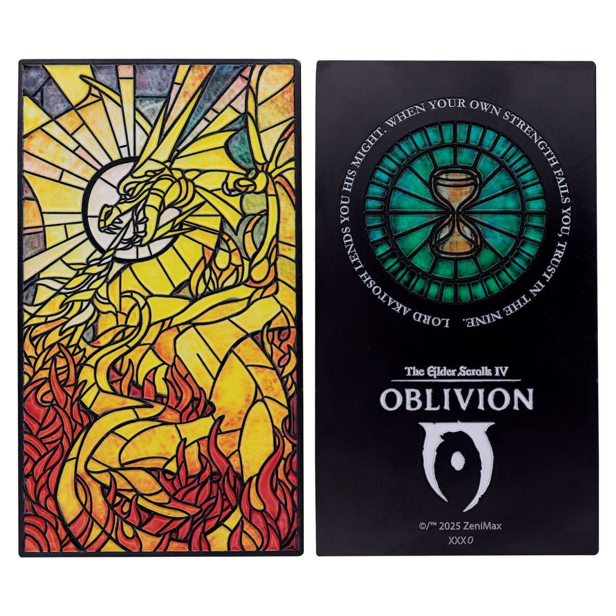 Zdjęcie produktu The Elder Scrolls IV: Oblivion Metalowy Sztab Akatosh
