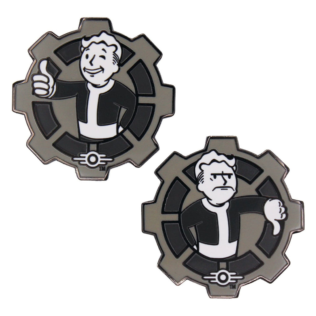 Zdjęcie produktu Fallout Moneta kolekcjonerska Decision Black & White Edycja limitowana