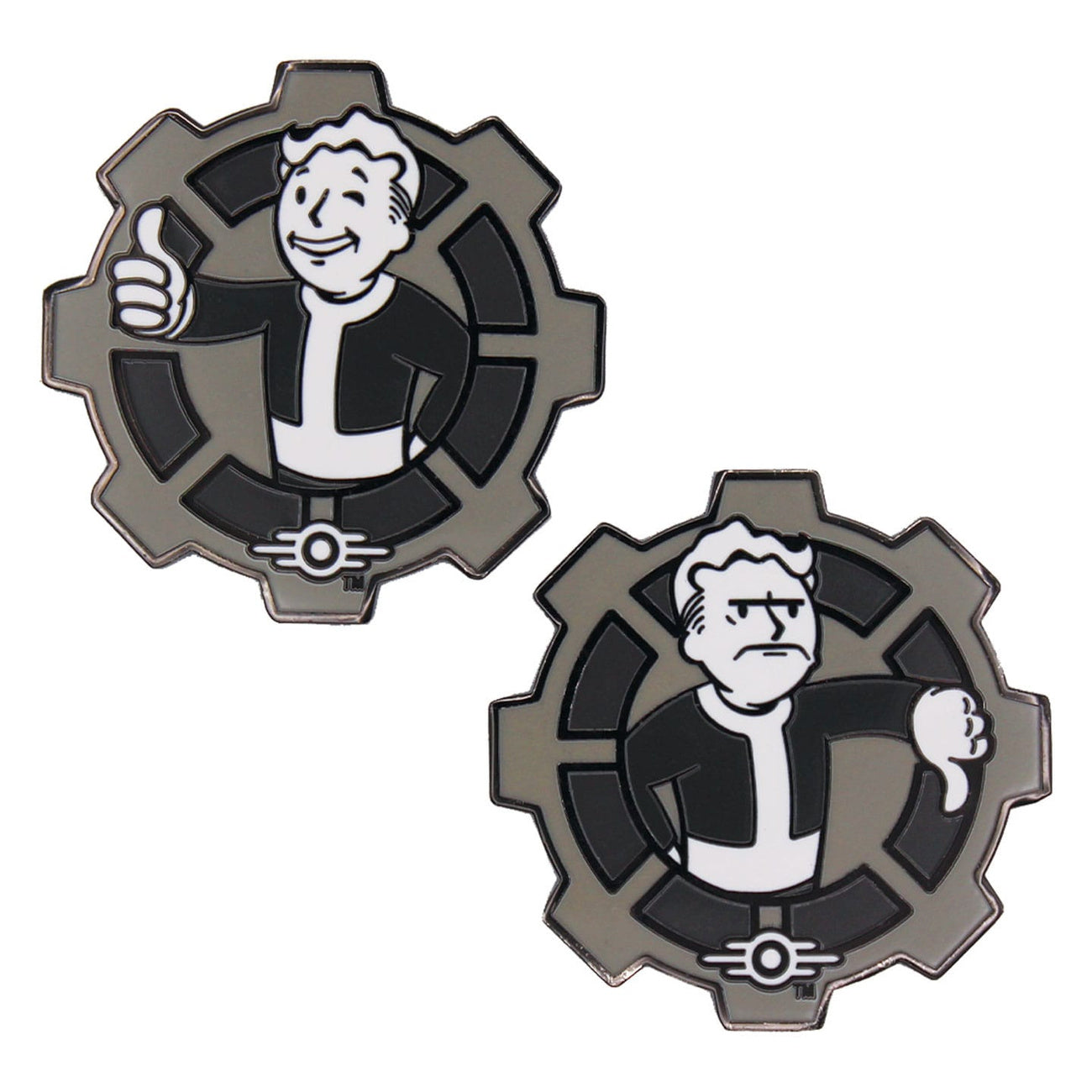 Zdjęcie produktu Fallout Moneta kolekcjonerska Decision Black & White Edycja limitowana