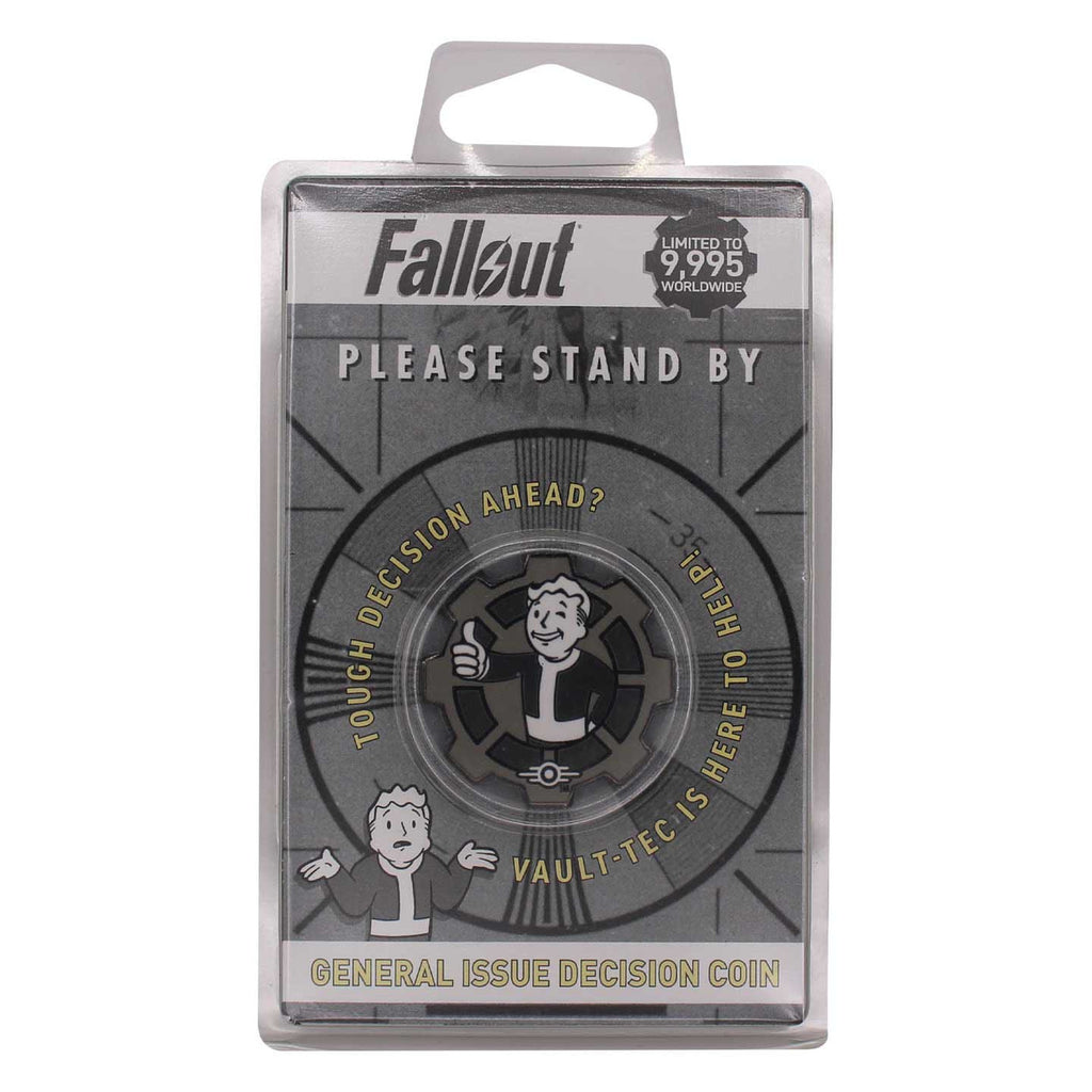 Zdjęcie produktu Fallout Moneta kolekcjonerska Decision Black & White Edycja limitowana