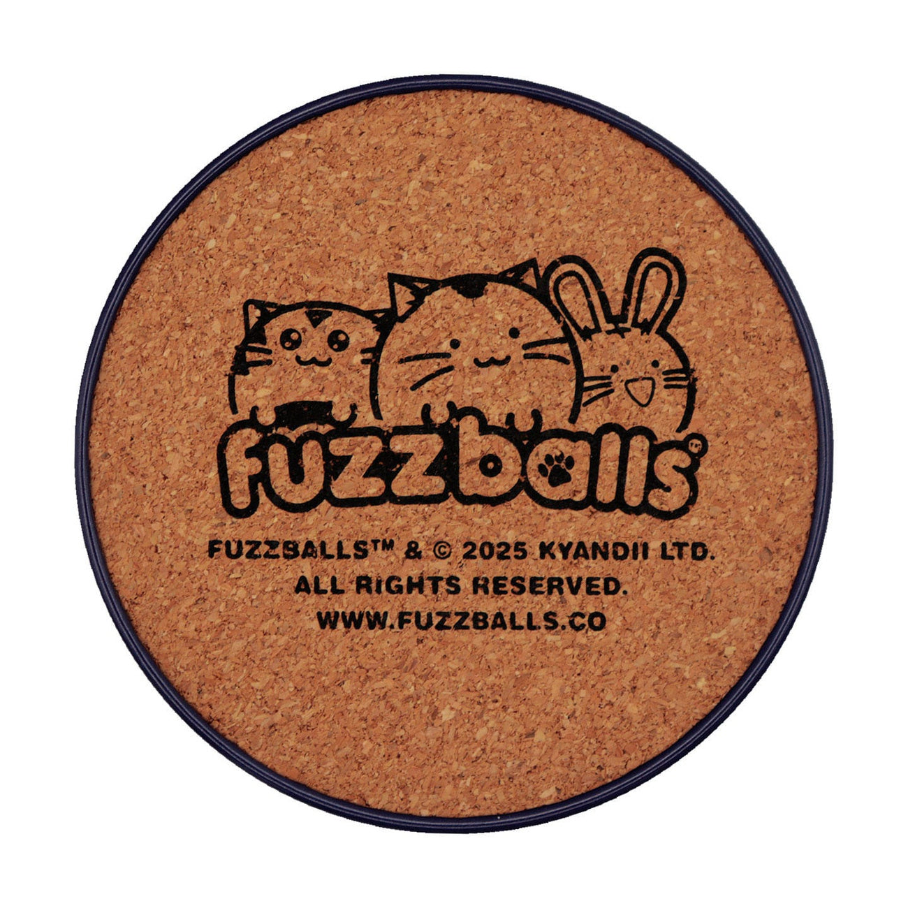 Zdjęcie produktu Podkładki Fuzzballs – Zestaw 4 sztuki