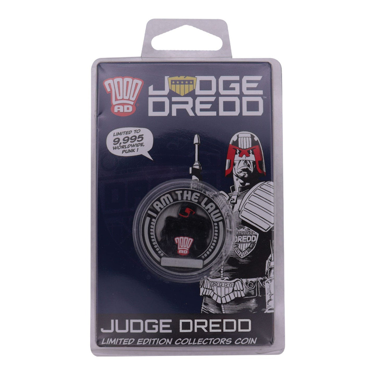 Zdjęcie produktu 2000 AD Moneta kolekcjonerska Judge Dredd Mega-City One Edycja limitowana