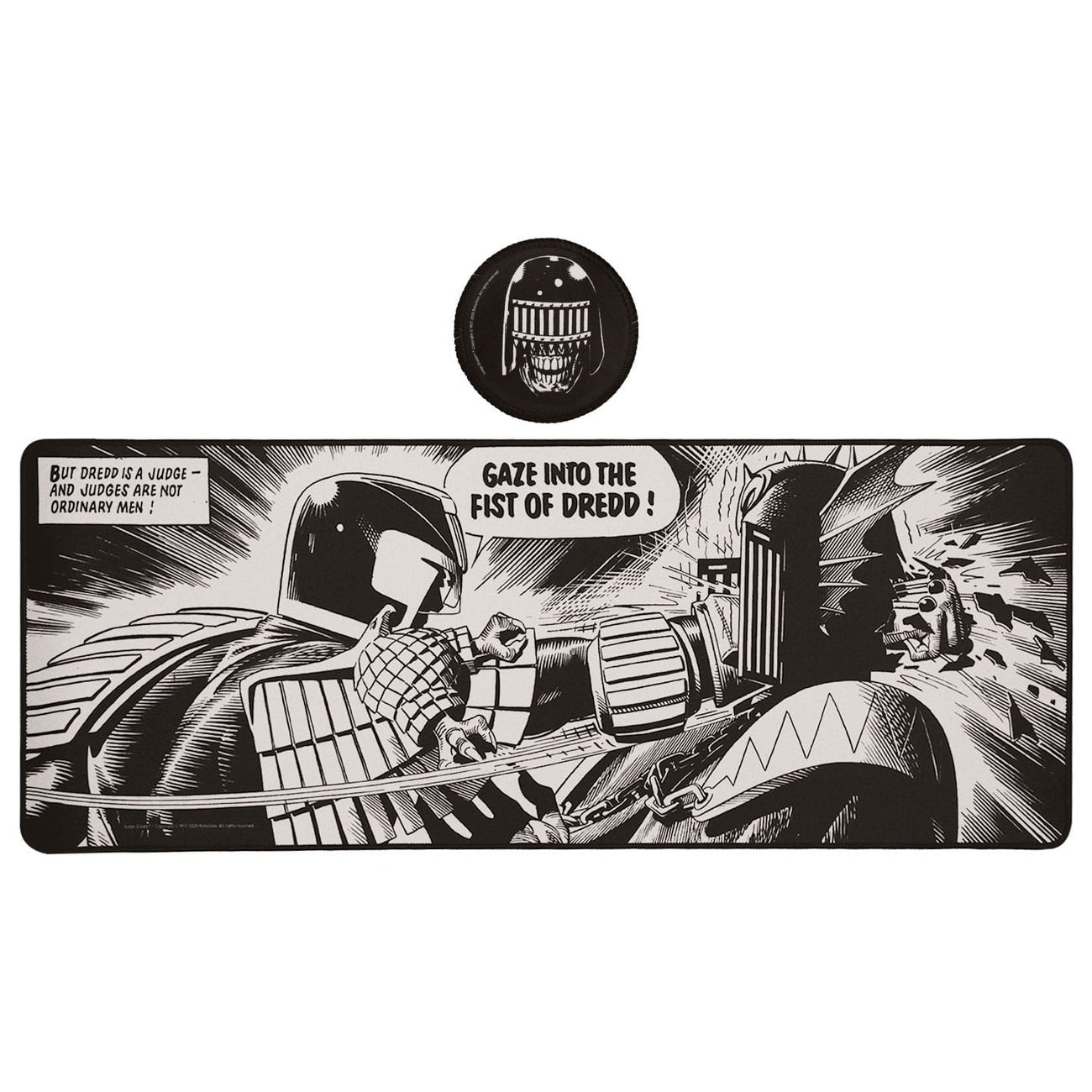 Zdjęcie produktu 2000 AD Podkładka na biurko i podkładka pod kubek Judge Dredd
