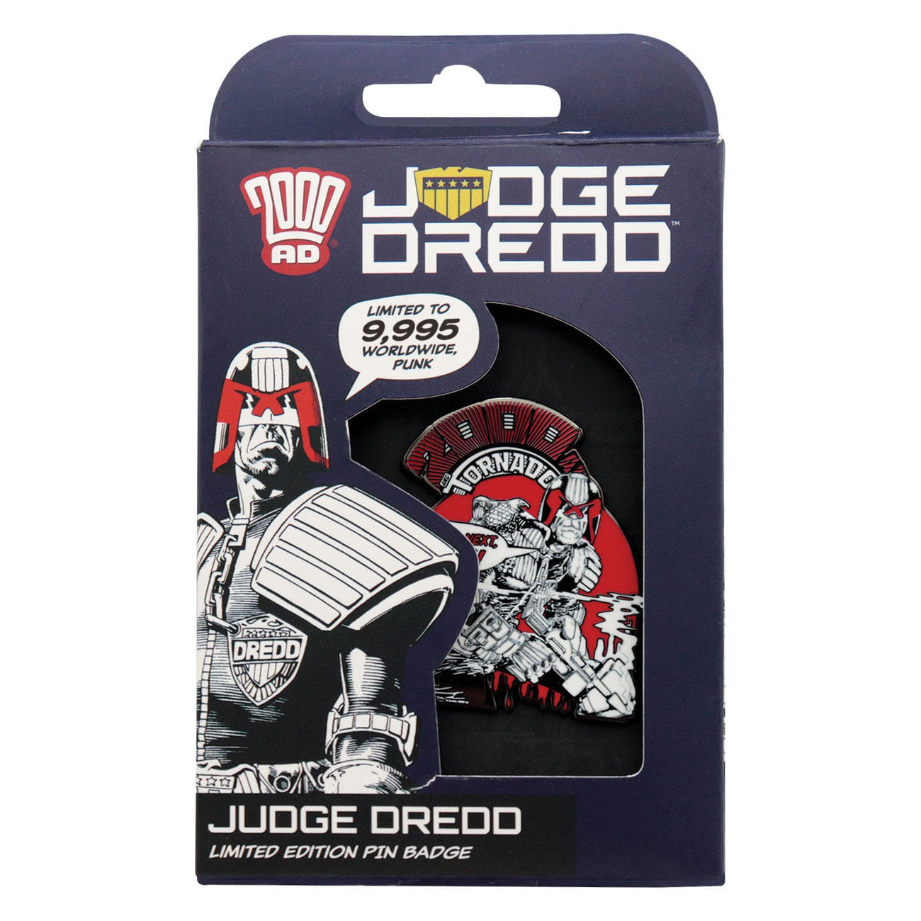 Zdjęcie produktu 2000 AD Przypinka Judge Dredd You're Next Punk Edycja Limitowana