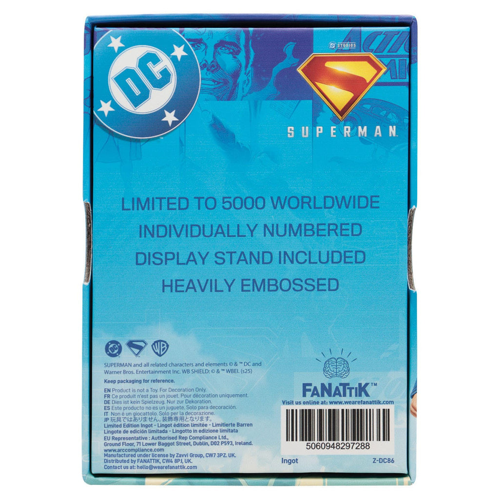Zdjęcie produktu Superman 2025 Sztabka z Metalu Last Son of Krypton Edycja Limitowana