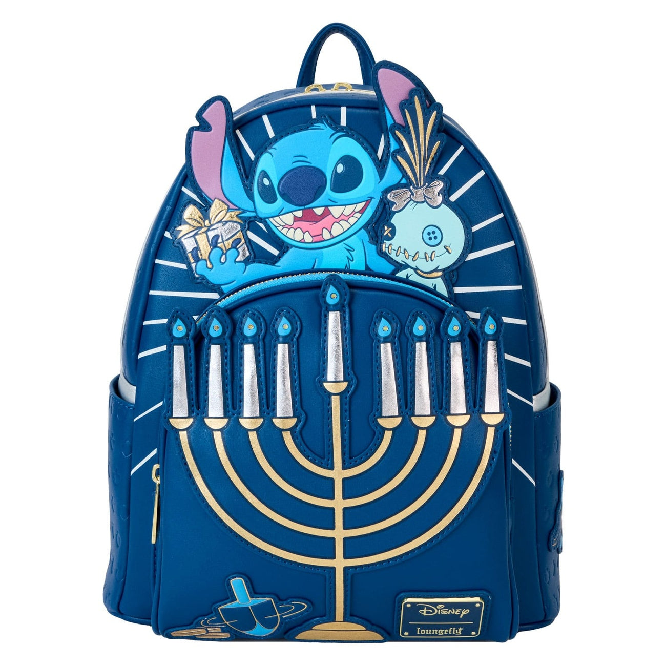 Zdjęcie produktu Lilo & Stitch by Loungefly Mini plecak Menorah Stitch