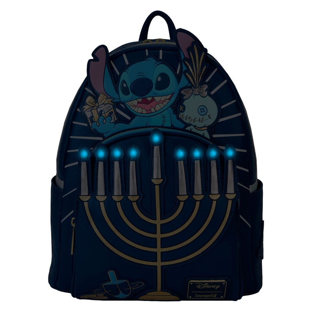 Zdjęcie produktu Lilo & Stitch by Loungefly Mini plecak Menorah Stitch