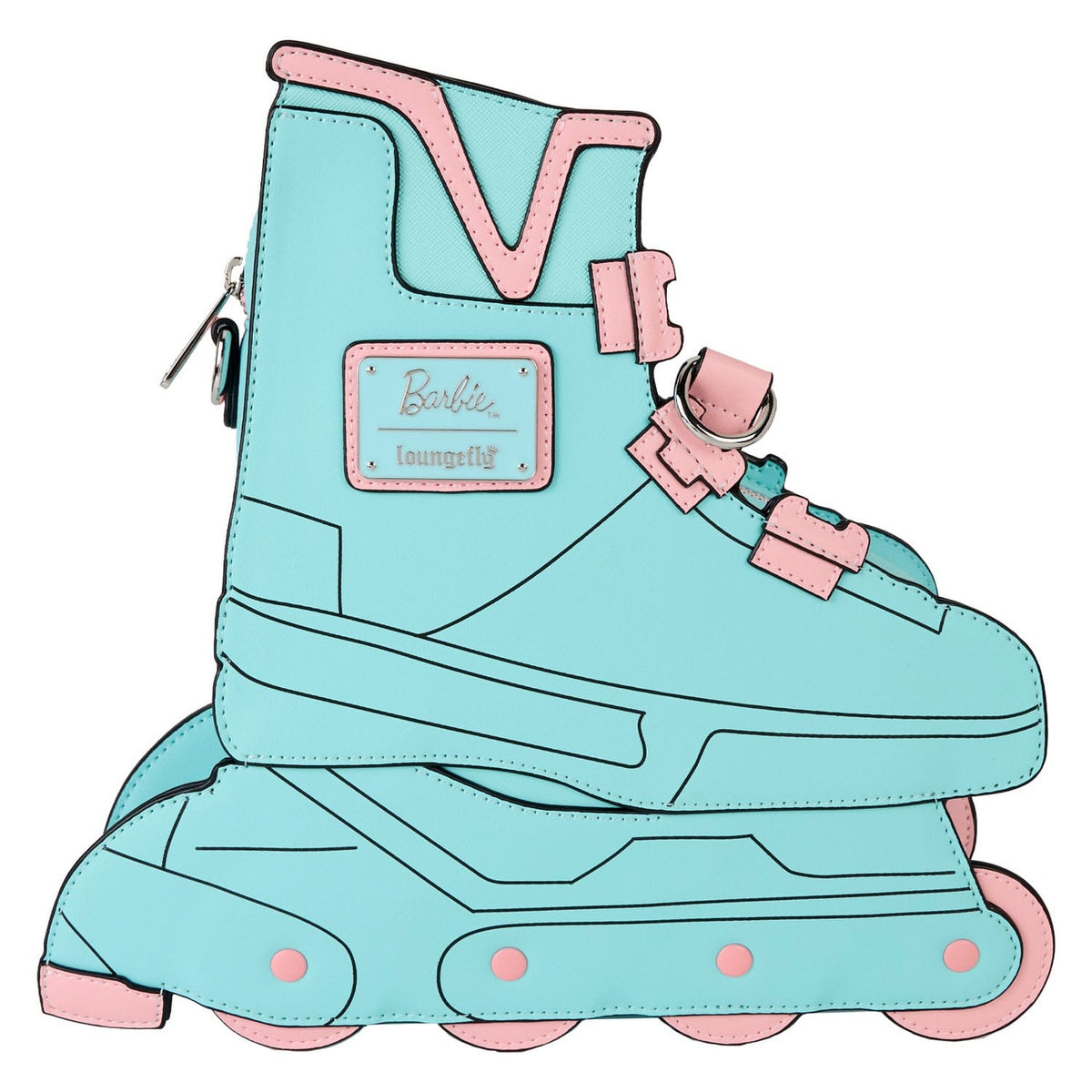 Zdjęcie produktu Mattel Classic by Loungefly Torebka na ramię Barbie Figural Skate