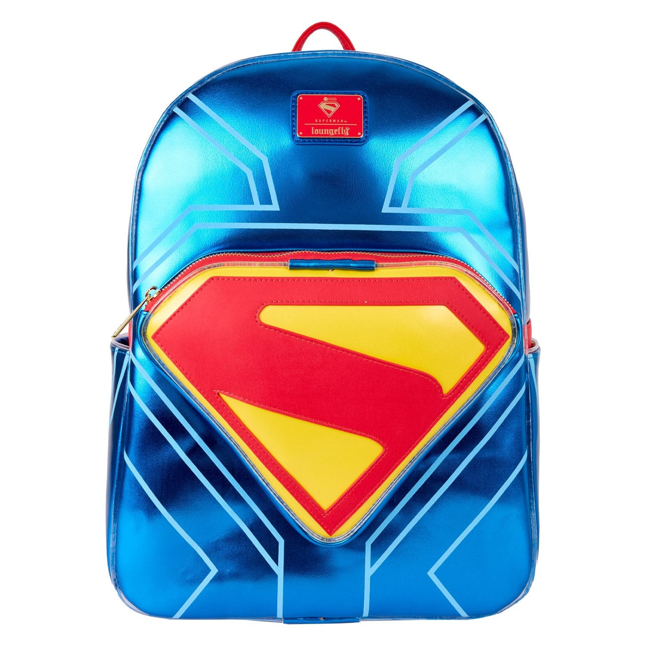 Zdjęcie produktu Warner Bros by Loungefly Plecak pełnowymiarowy Superman