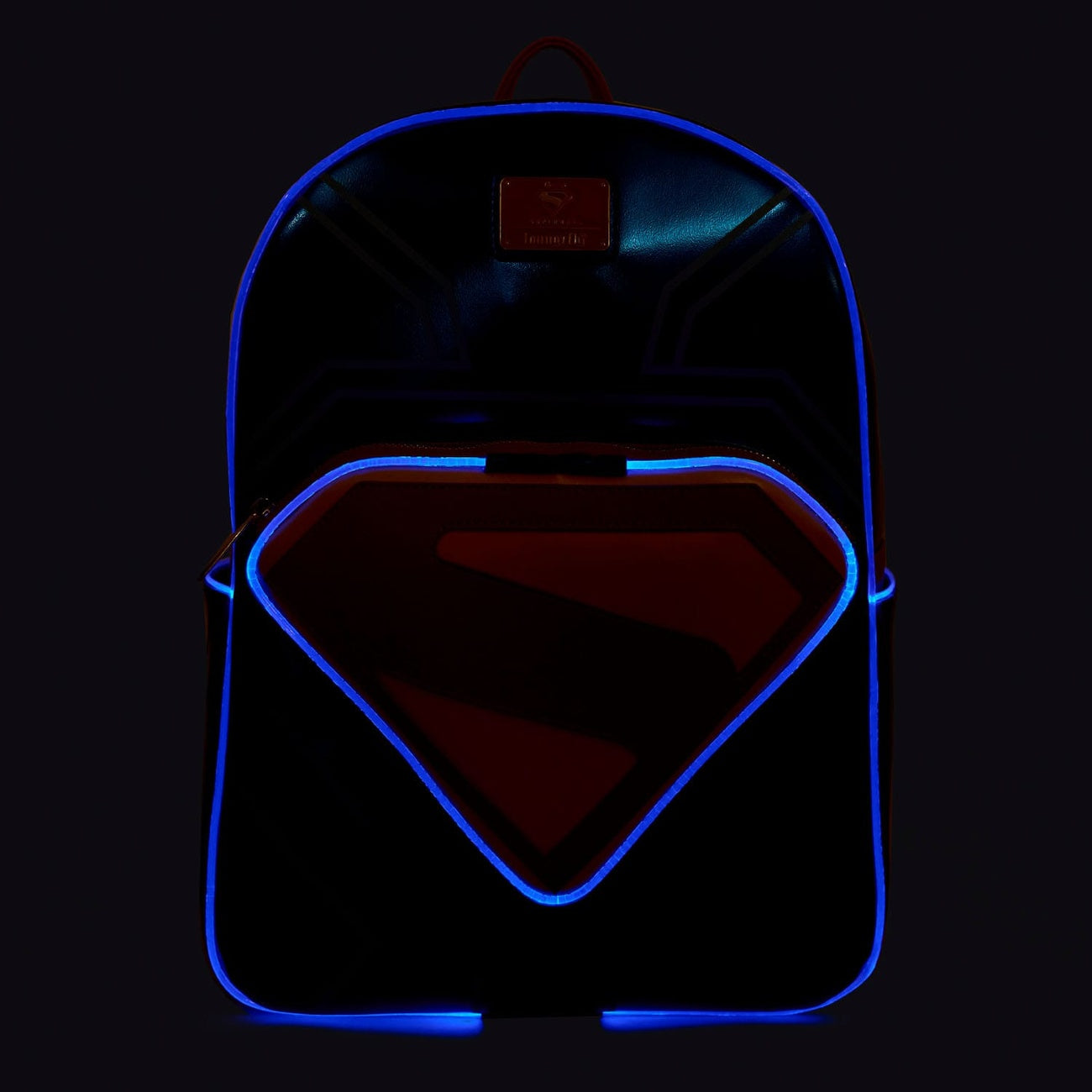 Zdjęcie produktu Warner Bros by Loungefly Plecak pełnowymiarowy Superman