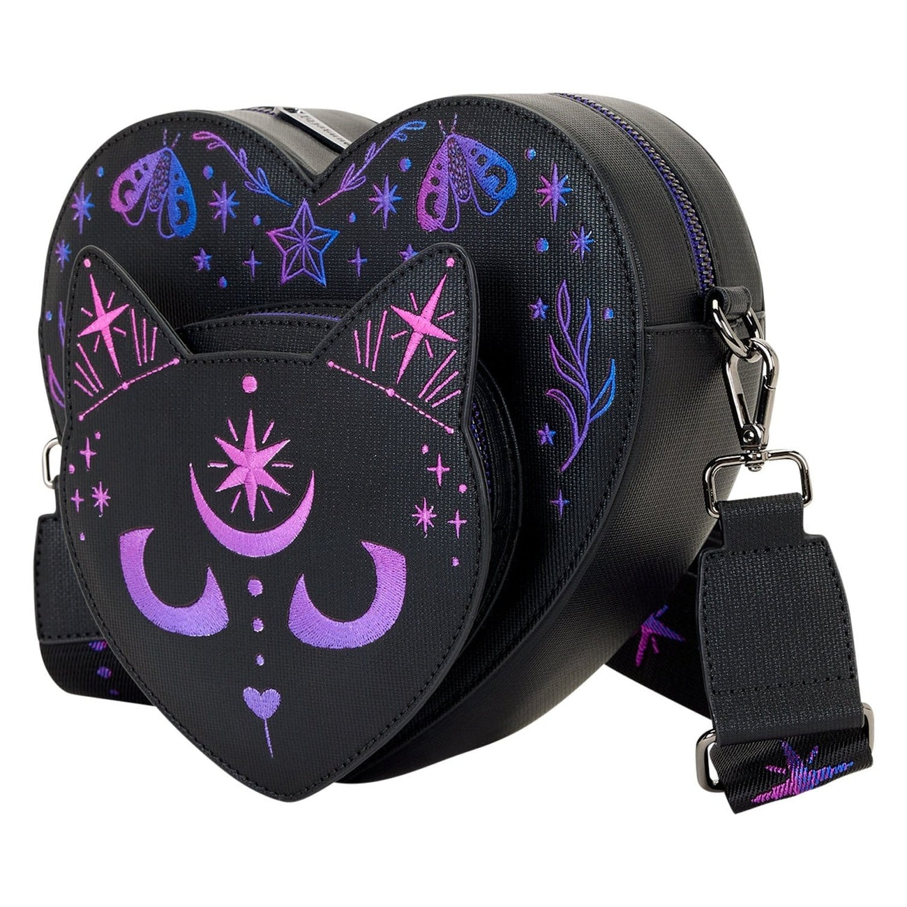 Zdjęcie produktu Torebka na ramię Loungefly Neon Cat
