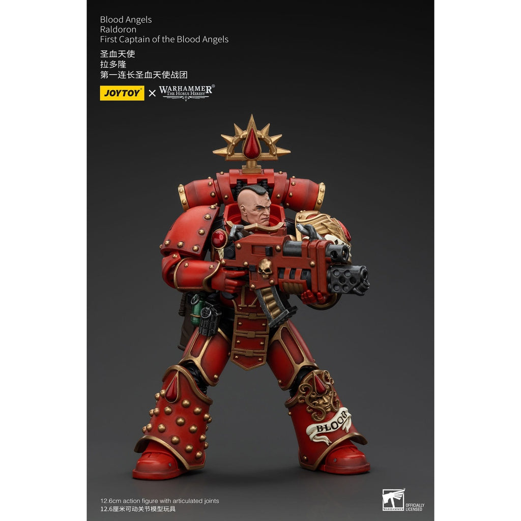 Zdjęcie produktu Warhammer The Horus Heresy Figurka akcji 1/18 Blood Angels Raldoron First Captain of the Blood Angels 13 cm