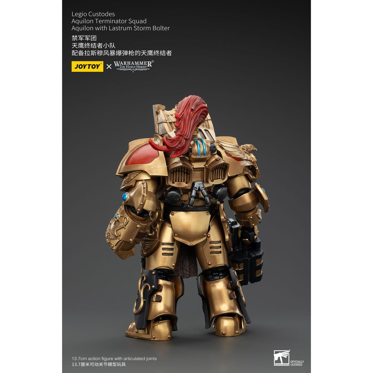 Zdjęcie produktu Warhammer The Horus Heresy figurka akcji 1/18 Legio Custodes Aquilon Terminator Squad Aquilon z Lastrum Storm Bolter 14