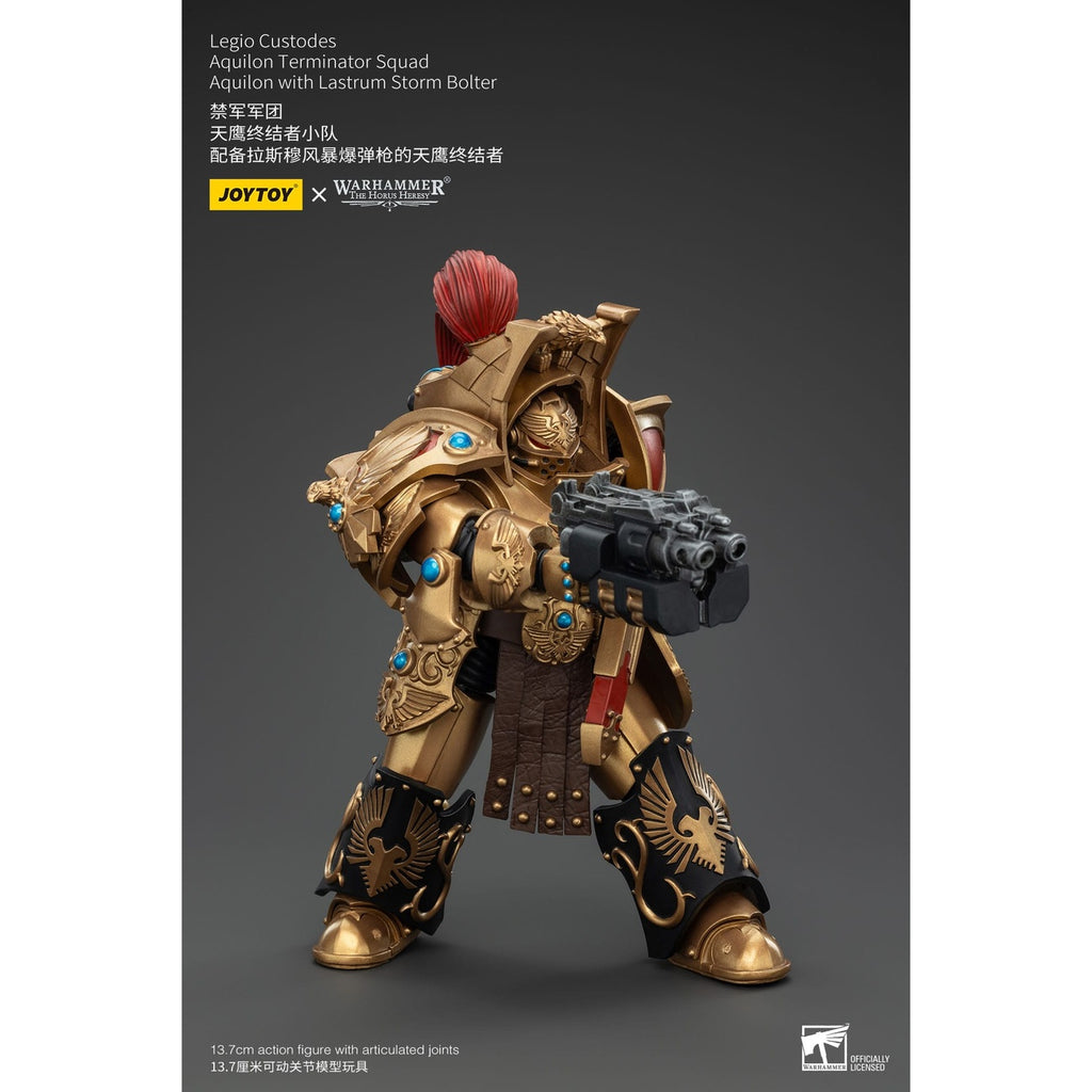 Zdjęcie produktu Warhammer The Horus Heresy figurka akcji 1/18 Legio Custodes Aquilon Terminator Squad Aquilon z Lastrum Storm Bolter 14