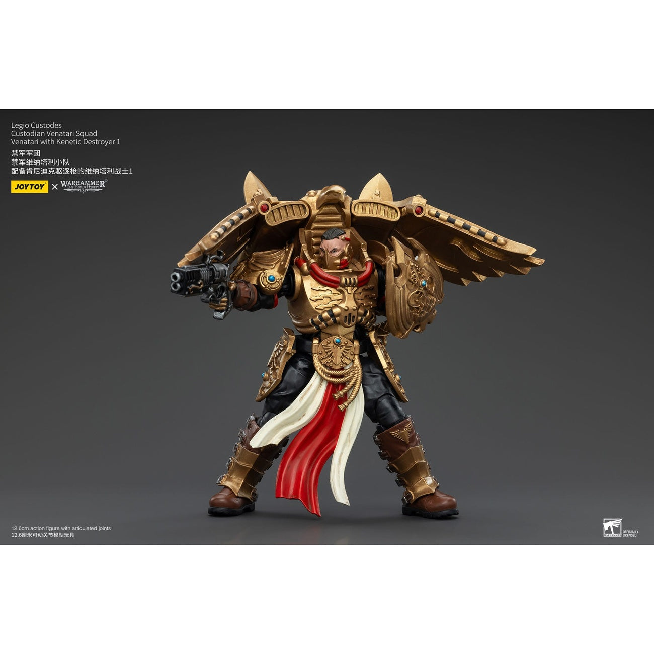 Zdjęcie produktu Warhammer The Horus Heresy Figurka akcji 1/18 Legio Custodes Custodian Venatari Squad Venatari z Kinetic Destroyer 1 13