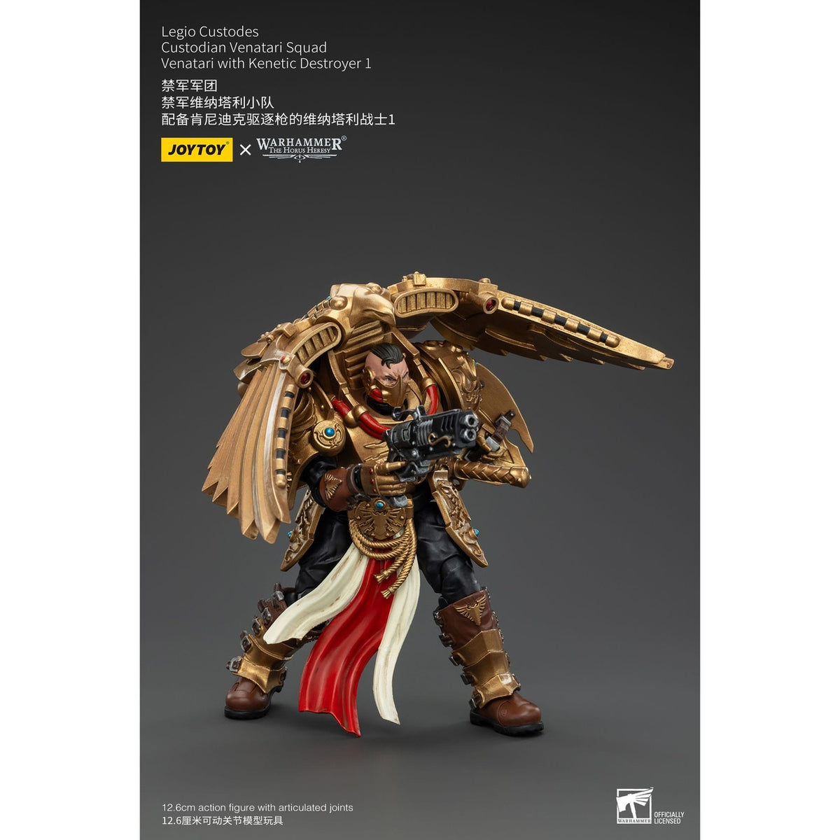 Zdjęcie produktu Warhammer The Horus Heresy Figurka akcji 1/18 Legio Custodes Custodian Venatari Squad Venatari z Kinetic Destroyer 1 13