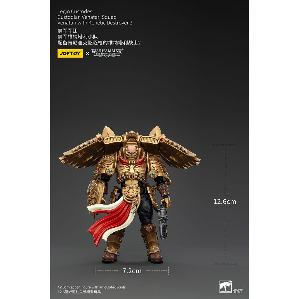 Zdjęcie produktu Warhammer The Horus Heresy Figurka akcji 1/18 Legio Custodes Custodian Venatari Squad Venatari with Kinetic Destroyer 2 13