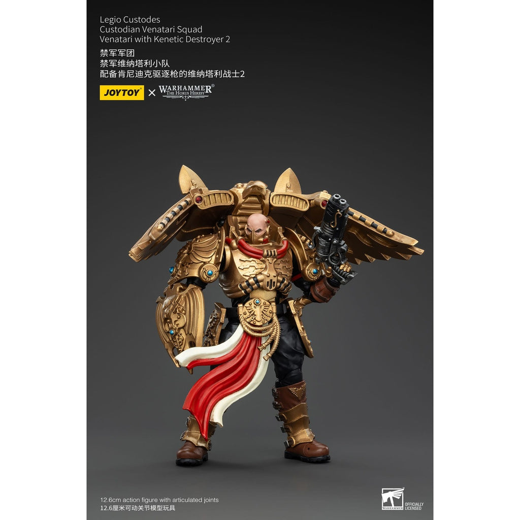 Zdjęcie produktu Warhammer The Horus Heresy Figurka akcji 1/18 Legio Custodes Custodian Venatari Squad Venatari with Kinetic Destroyer 2 13