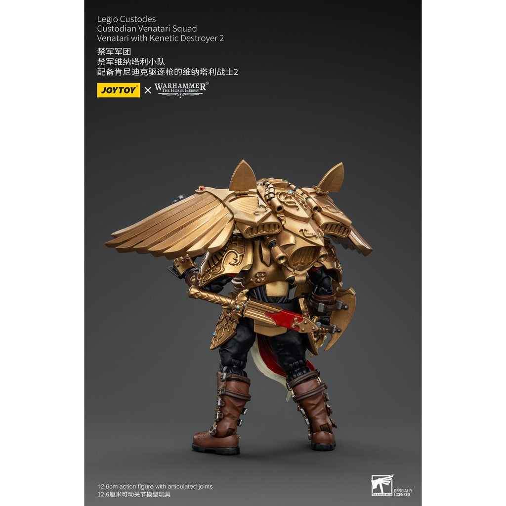 Zdjęcie produktu Warhammer The Horus Heresy Figurka akcji 1/18 Legio Custodes Custodian Venatari Squad Venatari with Kinetic Destroyer 2 13