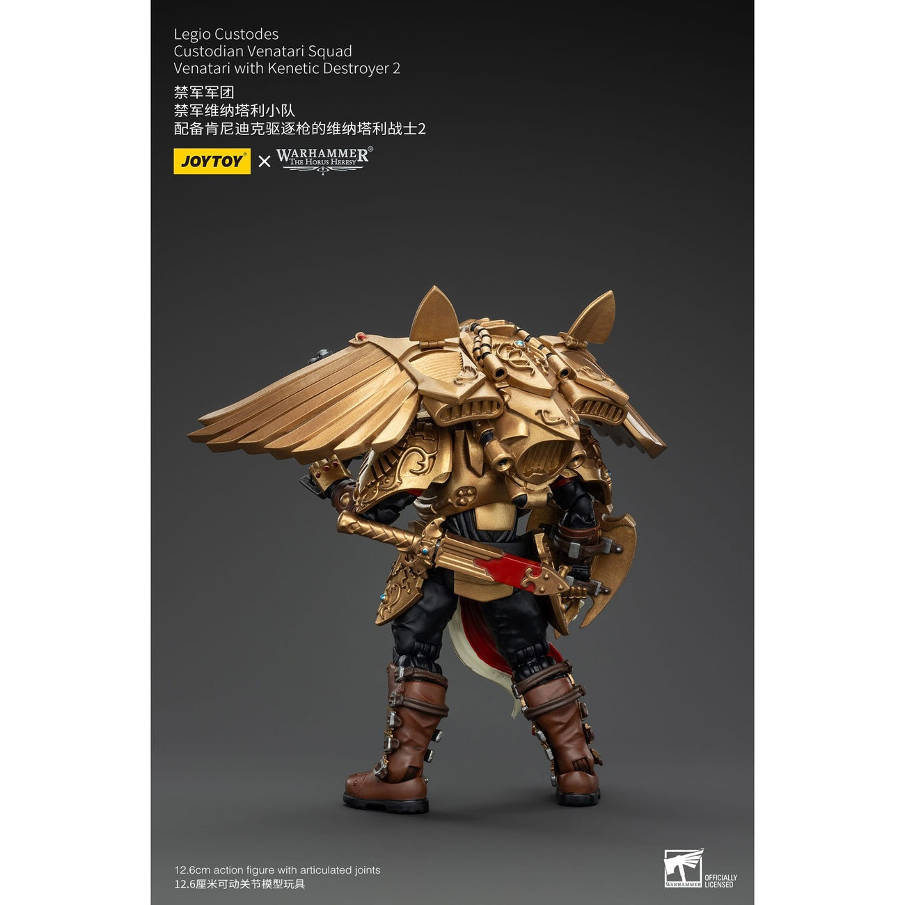 Zdjęcie produktu Warhammer The Horus Heresy Figurka akcji 1/18 Legio Custodes Custodian Venatari Squad Venatari with Kinetic Destroyer 2 13