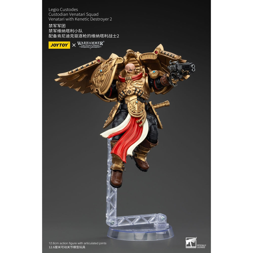 Zdjęcie produktu Warhammer The Horus Heresy Figurka akcji 1/18 Legio Custodes Custodian Venatari Squad Venatari with Kinetic Destroyer 2 13