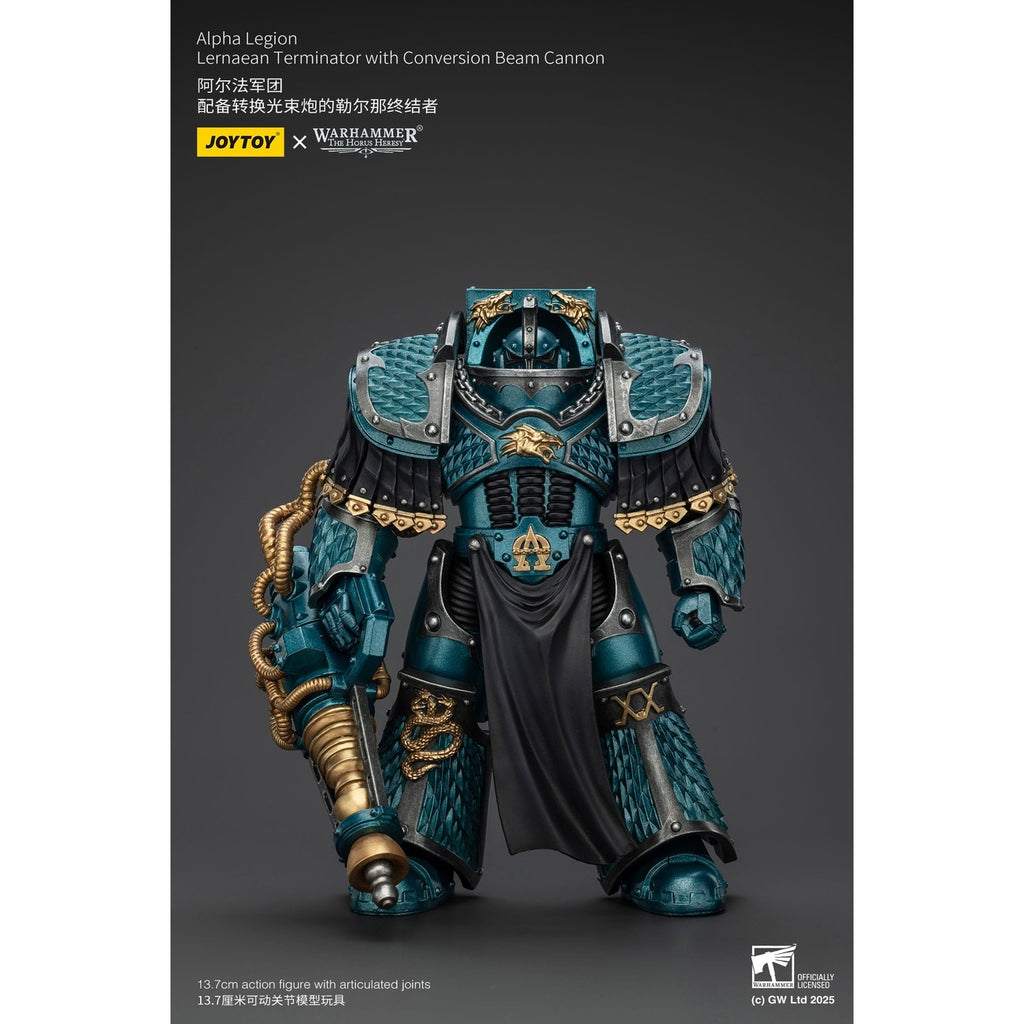 Zdjęcie produktu Warhammer The Horus Heresy figurka akcji Alpha Legion Lernaean Terminator z Conversion Beam Cannon 20 cm