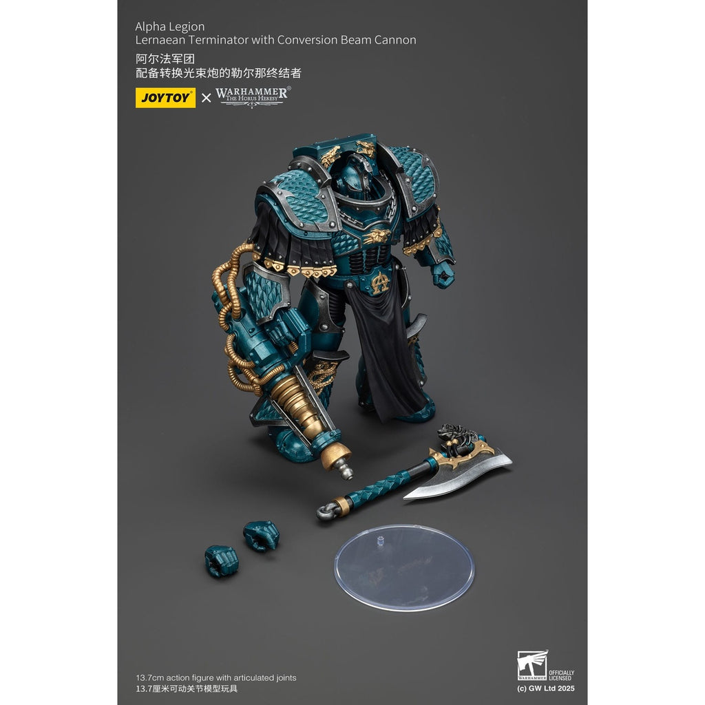 Zdjęcie produktu Warhammer The Horus Heresy figurka akcji Alpha Legion Lernaean Terminator z Conversion Beam Cannon 20 cm