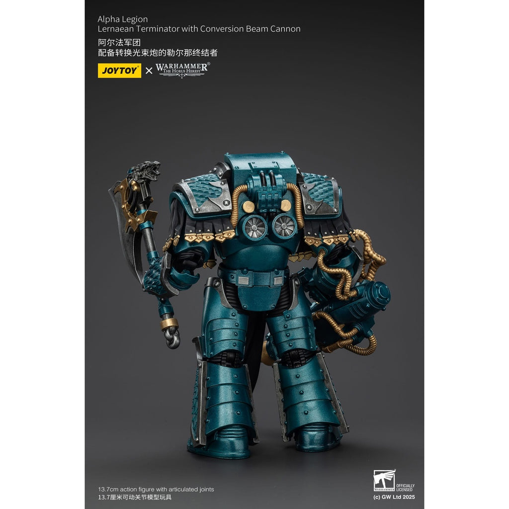 Zdjęcie produktu Warhammer The Horus Heresy figurka akcji Alpha Legion Lernaean Terminator z Conversion Beam Cannon 20 cm