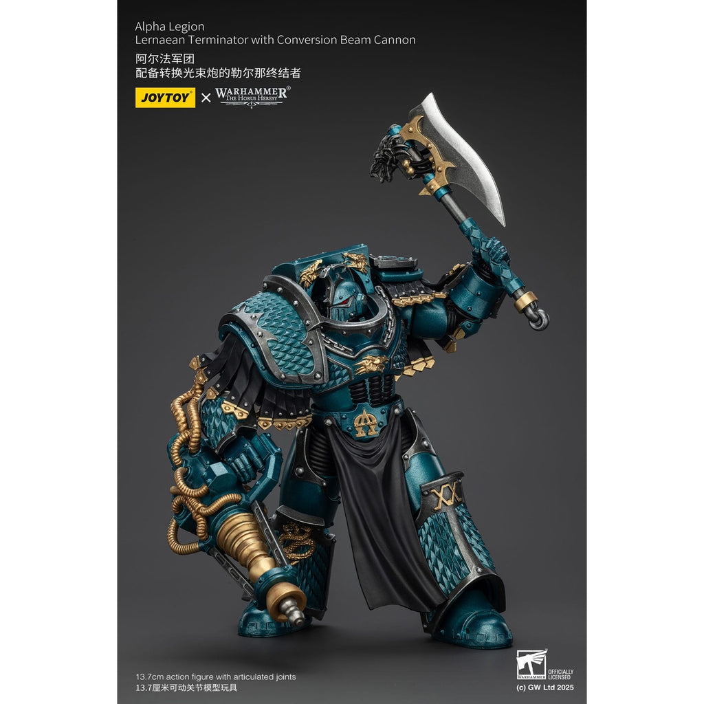 Zdjęcie produktu Warhammer The Horus Heresy figurka akcji Alpha Legion Lernaean Terminator z Conversion Beam Cannon 20 cm