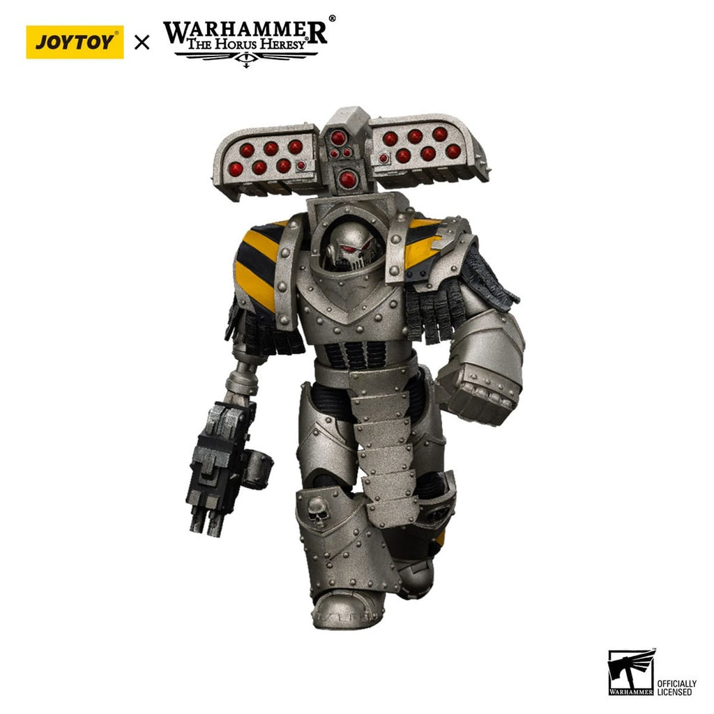 Zdjęcie produktu Figurka akcji Warhammer The Horus Heresy 1/18 Iron Warriors Tyrant Siege Master Terminator z wyrzutnią rakiet 14 cm
