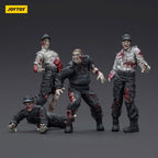 Product image Zombie Dark Source Action Figures 4-Pack Security Guards 8 cm