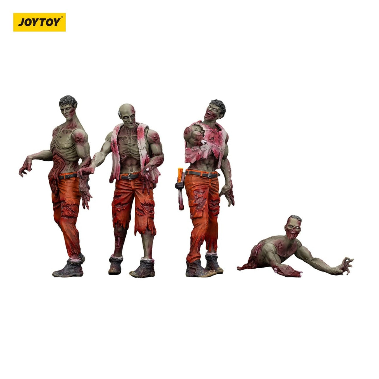 Zdjęcie produktu Zombie Dark Source figurki akcji zestaw 4 szt. Mechanic Team 8 cm