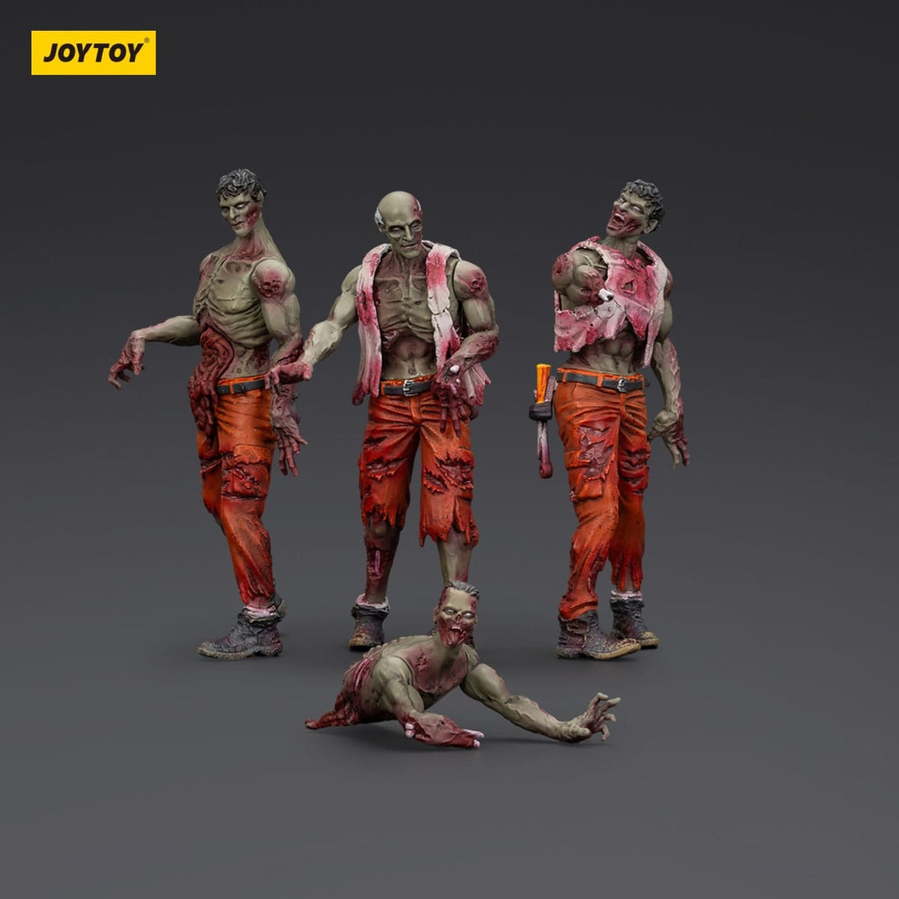 Zdjęcie produktu Zombie Dark Source figurki akcji zestaw 4 szt. Mechanic Team 8 cm
