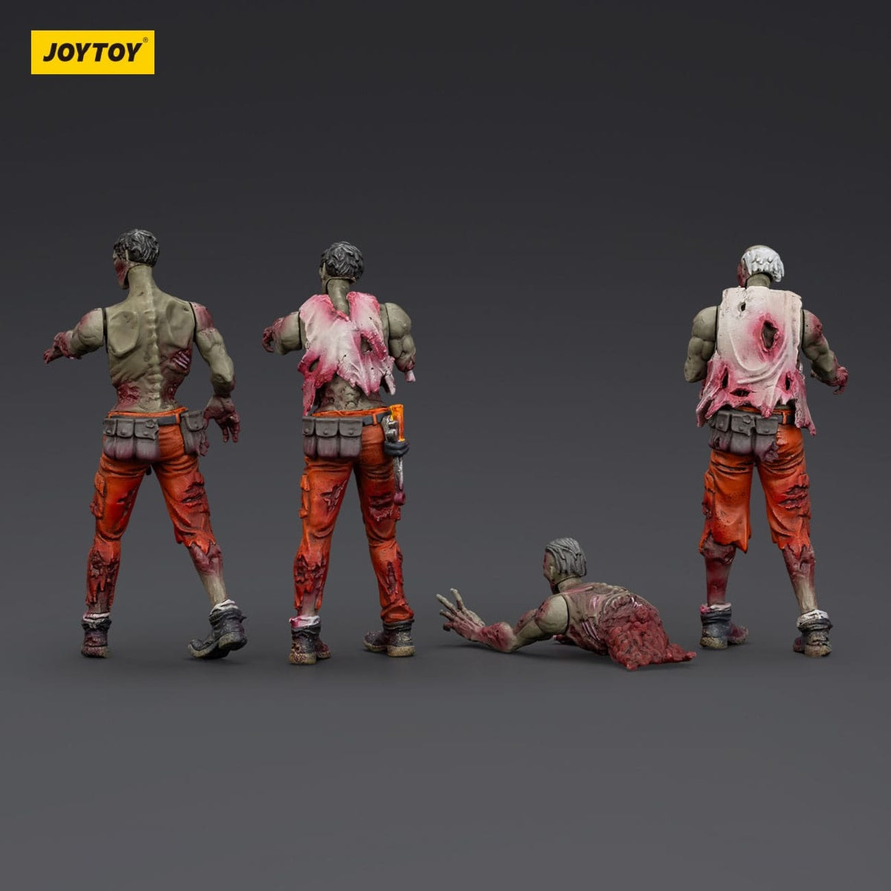 Zdjęcie produktu Zombie Dark Source figurki akcji zestaw 4 szt. Mechanic Team 8 cm