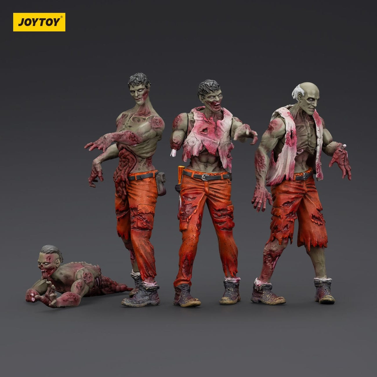 Zdjęcie produktu Zombie Dark Source figurki akcji zestaw 4 szt. Mechanic Team 8 cm