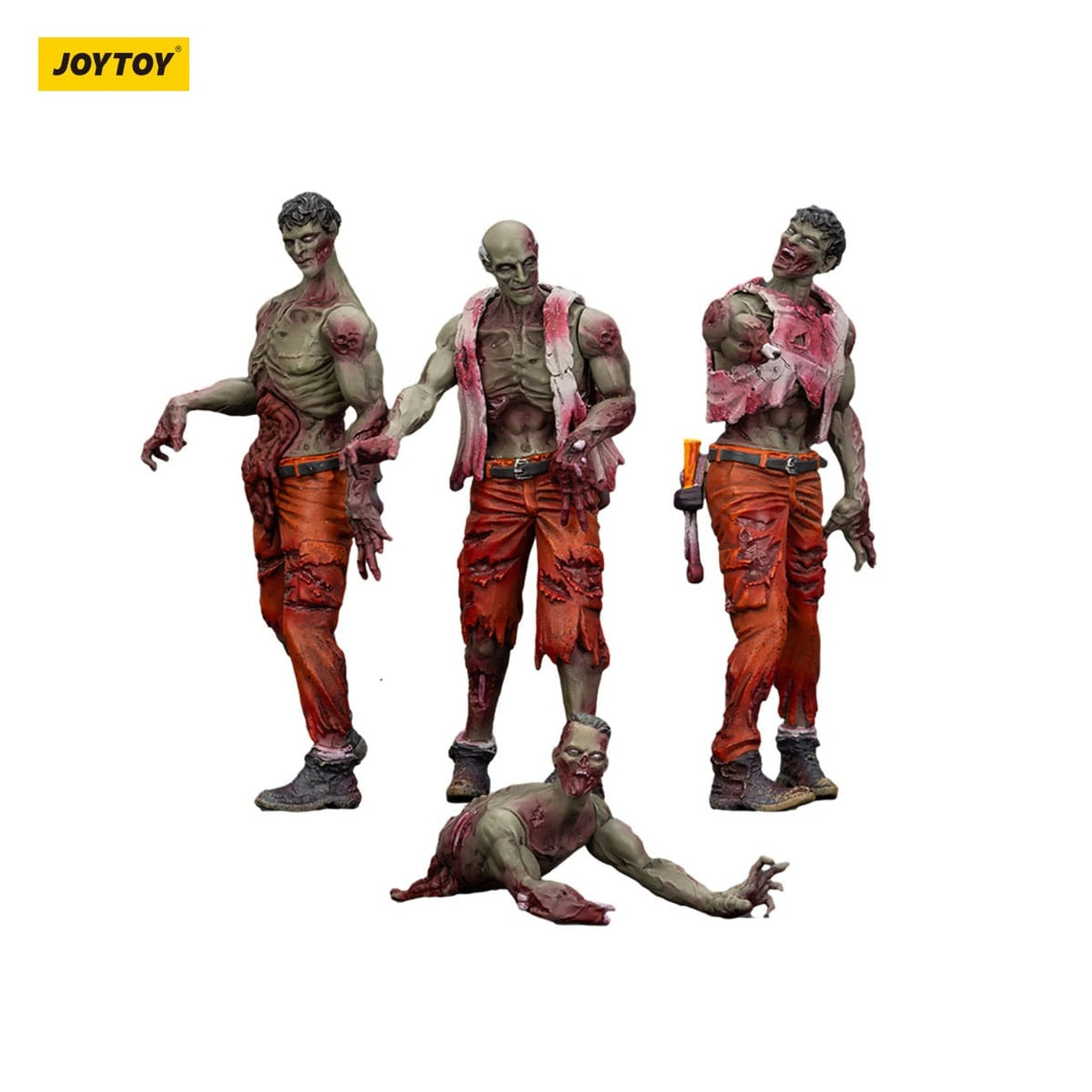 Product image Zombie Dark Source Action Figures 4-Pack Mechanic Team 8 cm