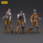 Zdjęcie produktu Zombie Dark Source figurki akcji zestaw 3 szt. Firefighters 8 cm
