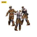 Zdjęcie produktu Zombie Dark Source figurki akcji zestaw 3 szt. Firefighters 8 cm