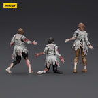Zdjęcie produktu Zombie Dark Source Figurka akcji zestaw 3-pack Scientists (Female) 8 cm
