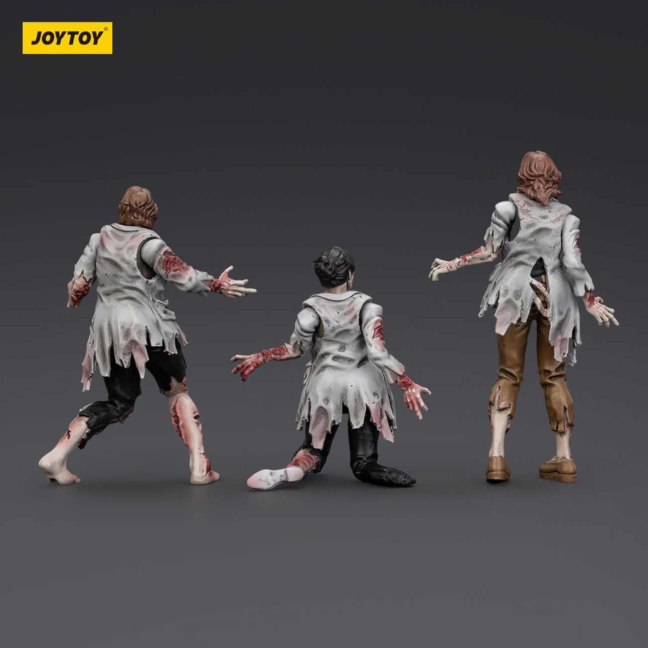 Zdjęcie produktu Zombie Dark Source Figurka akcji zestaw 3-pack Scientists (Female) 8 cm