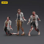 Zdjęcie produktu Zombie Dark Source Figurka akcji zestaw 3-pack Scientists (Female) 8 cm