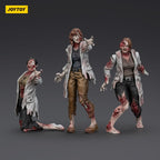 Zdjęcie produktu Zombie Dark Source Figurka akcji zestaw 3-pack Scientists (Female) 8 cm