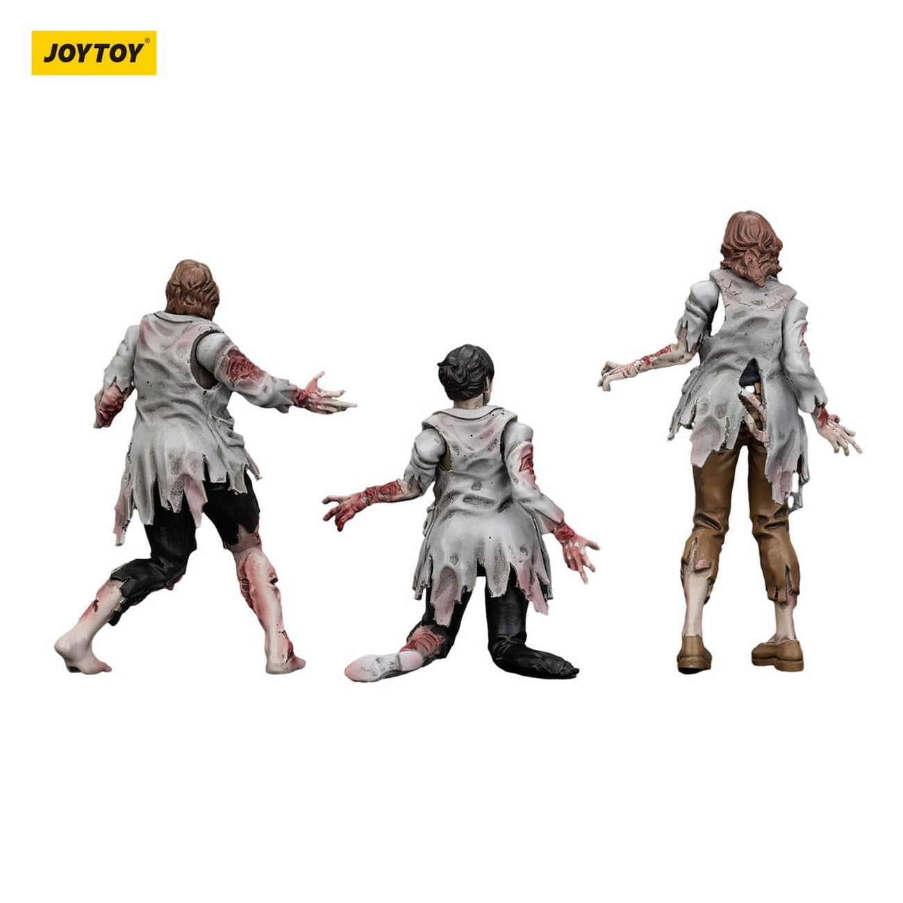 Zdjęcie produktu Zombie Dark Source Figurka akcji zestaw 3-pack Scientists (Female) 8 cm