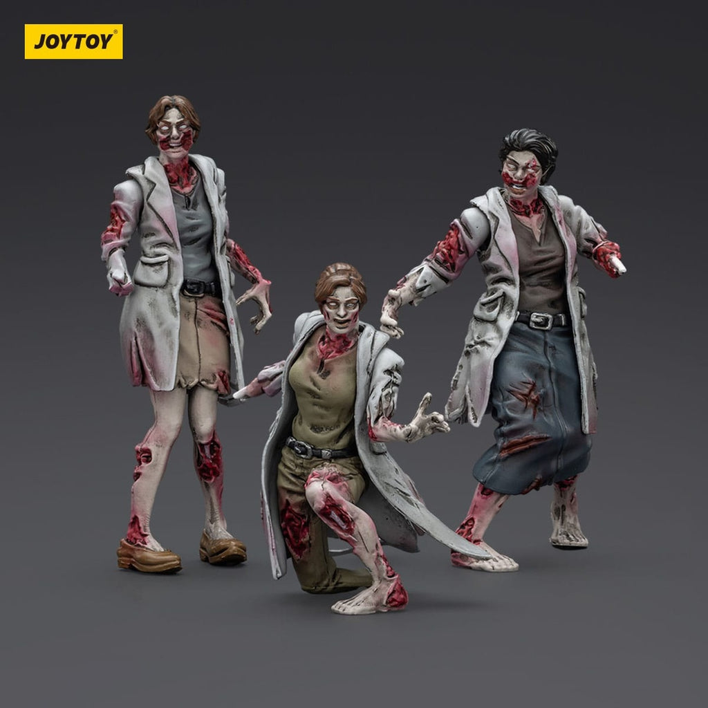 Zdjęcie produktu Figurki akcji Zombie Dark Source zestaw 3 Medics 8 cm