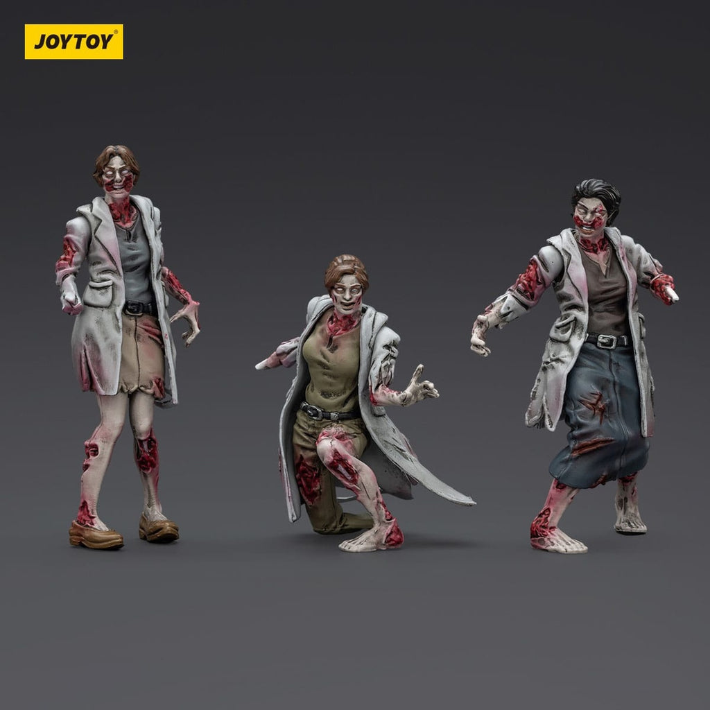 Zdjęcie produktu Figurki akcji Zombie Dark Source zestaw 3 Medics 8 cm