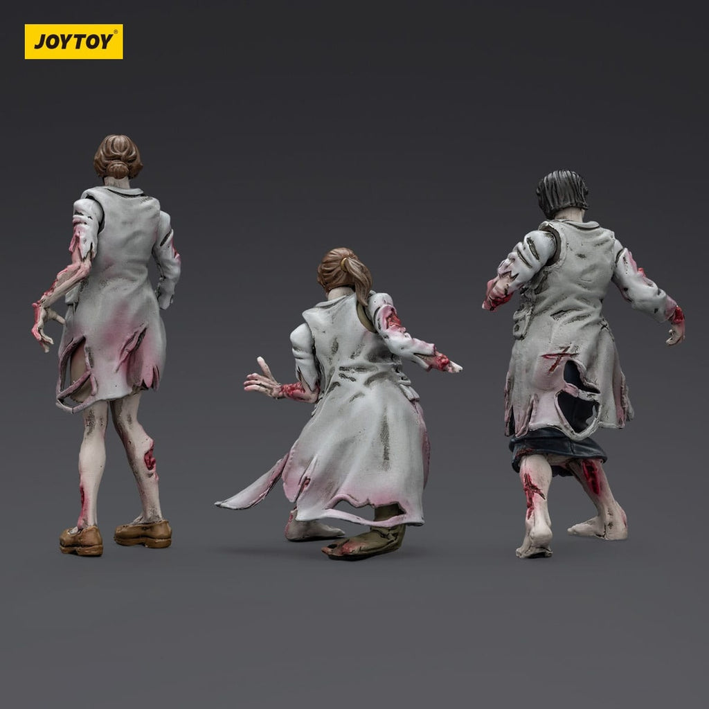 Zdjęcie produktu Figurki akcji Zombie Dark Source zestaw 3 Medics 8 cm