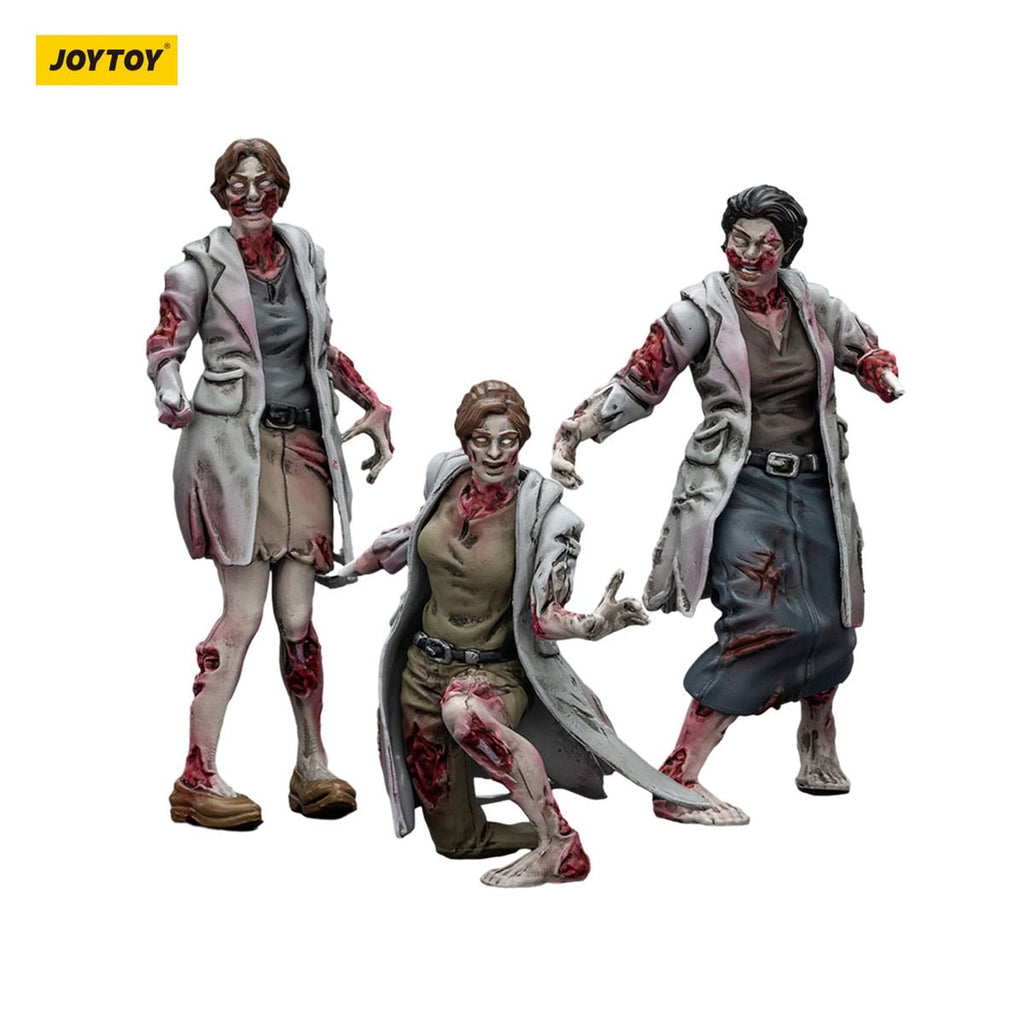 Zdjęcie produktu Figurki akcji Zombie Dark Source zestaw 3 Medics 8 cm