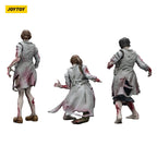 Zdjęcie produktu Figurki akcji Zombie Dark Source zestaw 3 Medics 8 cm