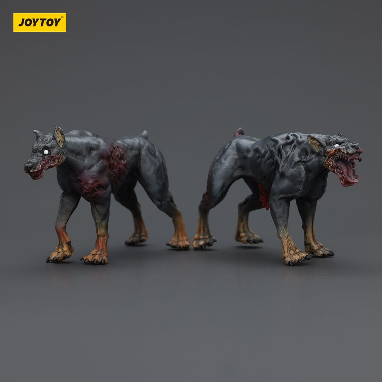Zdjęcie produktu Zombie Dark Source figurki akcji zestaw 2-pack Police Dogs 8 cm